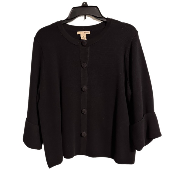 Evie Black  Cardigan - Picture 1 of 8